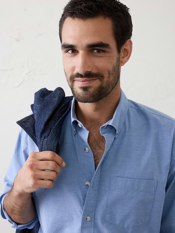 Relaxed-Fit Softwash Cotton Shirt