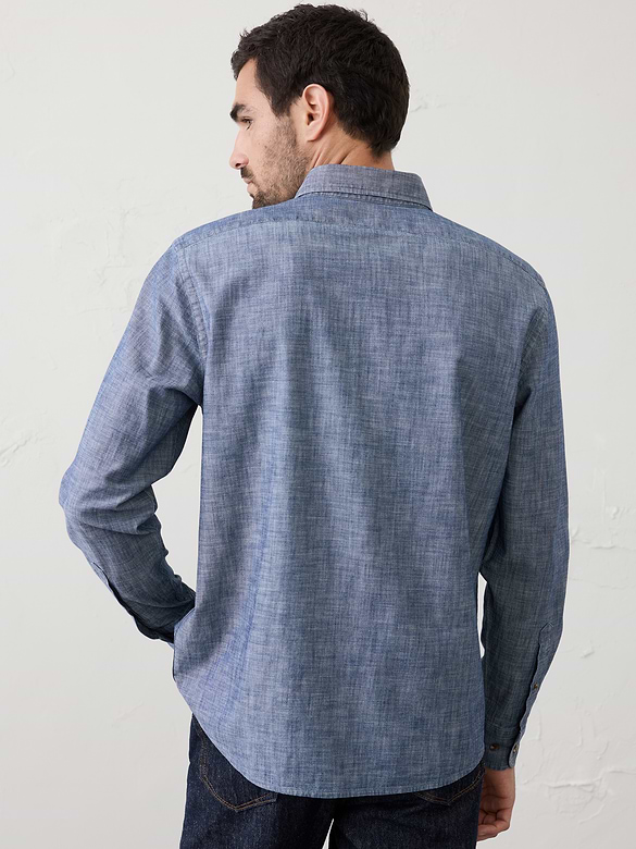 Standard-Fit Softwash Cotton Shirt
