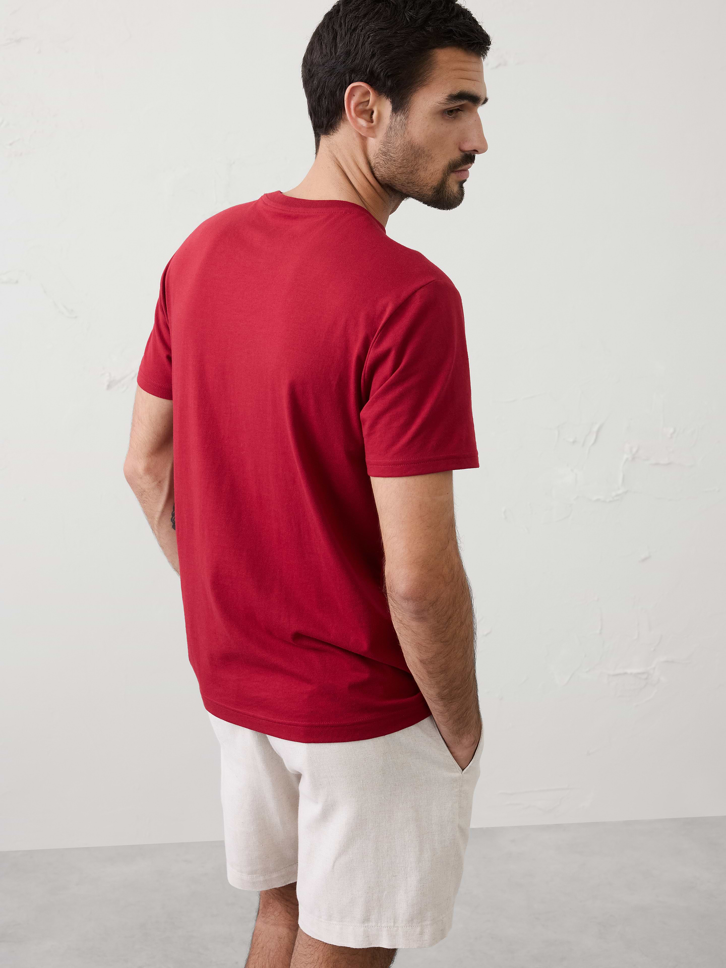 Image number 8 showing, Standard-Fit Premium Wash Crew-Neck T-Shirt