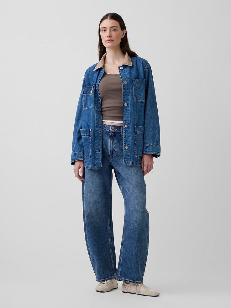 L'image numéro 2 présente Veste campagnarde en denim
