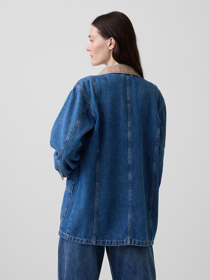 L'image numéro 3 présente Veste campagnarde en denim