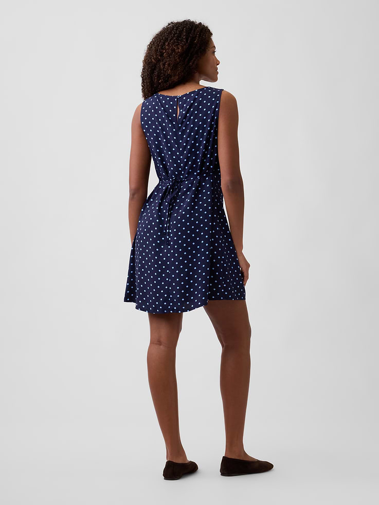 Image number 2 showing, Print Sleeveless Mini Dress