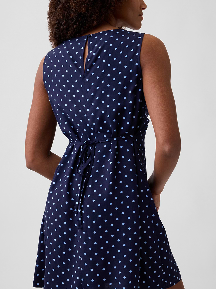 Image number 3 showing, Print Sleeveless Mini Dress
