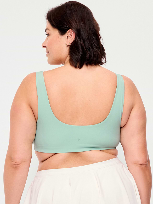 Light Support StudioSmooth Square-Neck Sports Bra