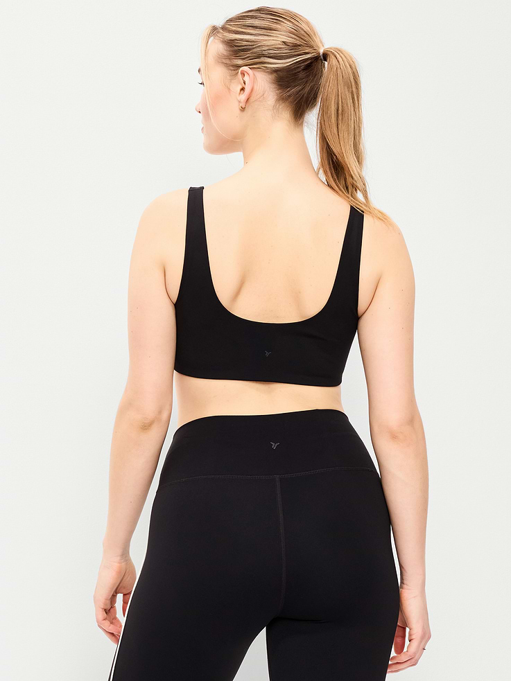 Image number 5 showing, Light Support StudioSmooth Square-Neck Sports Bra