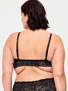 Image number 8 showing, Lace Longline Bralette