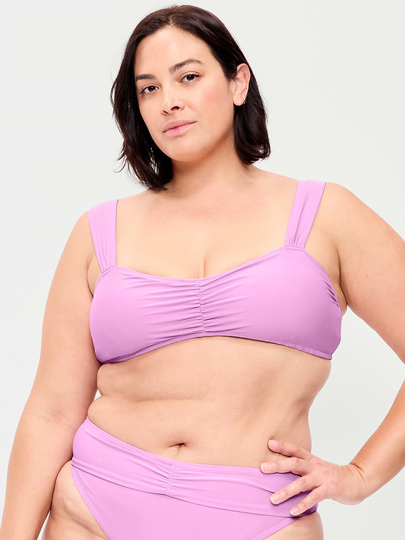 Cinched Swim Top