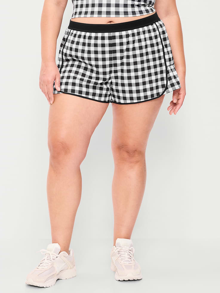 Image number 6 showing, Mid-Rise StretchTech Run Shorts -- 3-inch inseam