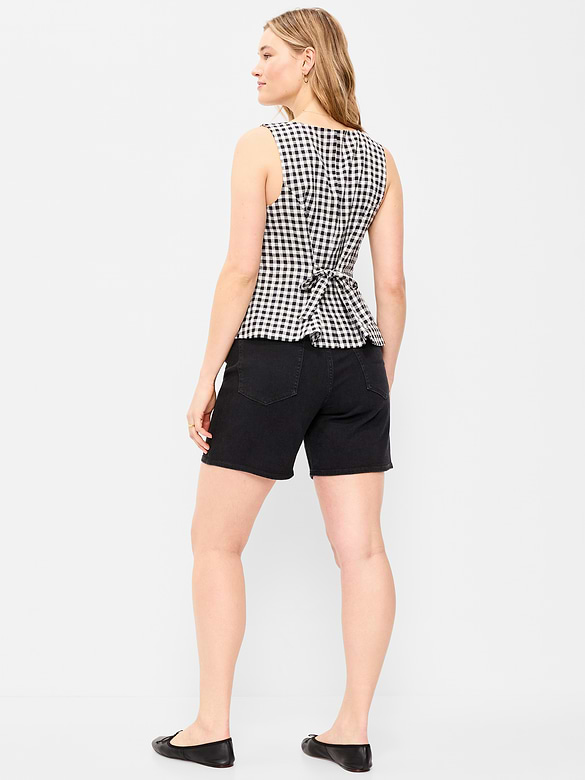 High-Waisted Wow Jean Shorts -- 7-inch inseam