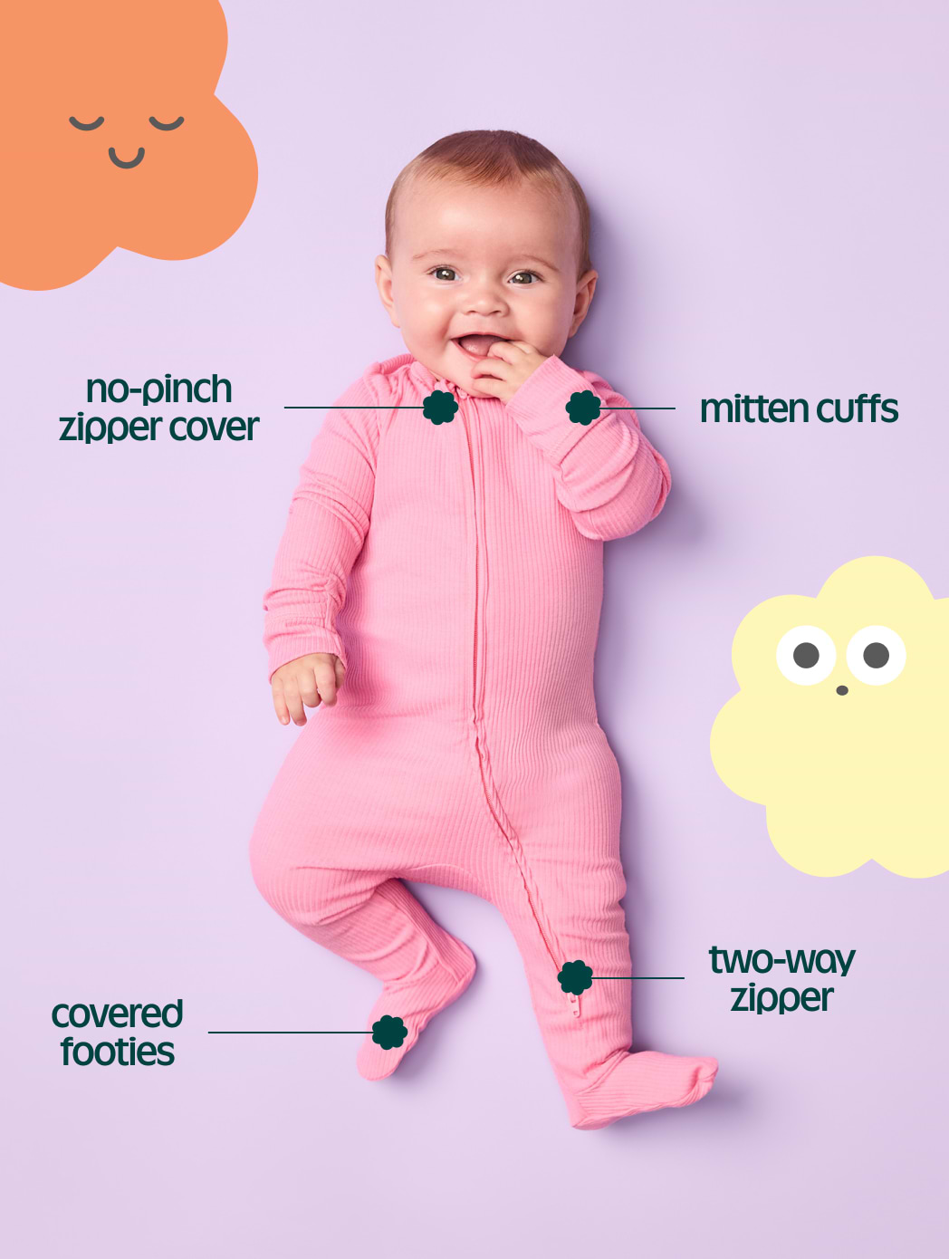Image number 4 showing, Unisex 3-Piece Dino-Print Layette Set for Baby