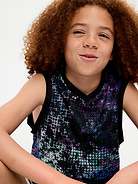 Image number 3 showing, Mesh Basketball Tank Top for Boys
