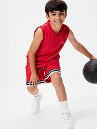 Image number 3 showing, Mesh Graphic Basketball Tank Top for Boys