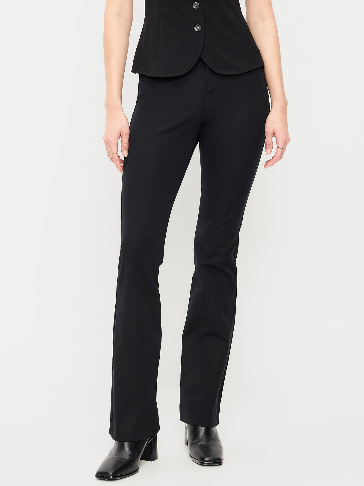 High-Waisted Pixie Flare Pants | Old Navy