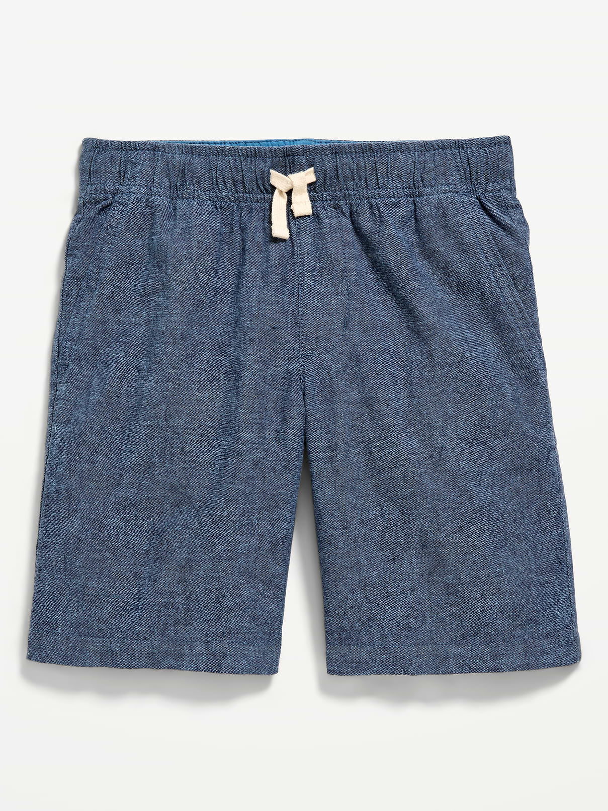 Image number 4 showing, Knee Length Linen-Blend Dock Shorts for Boys