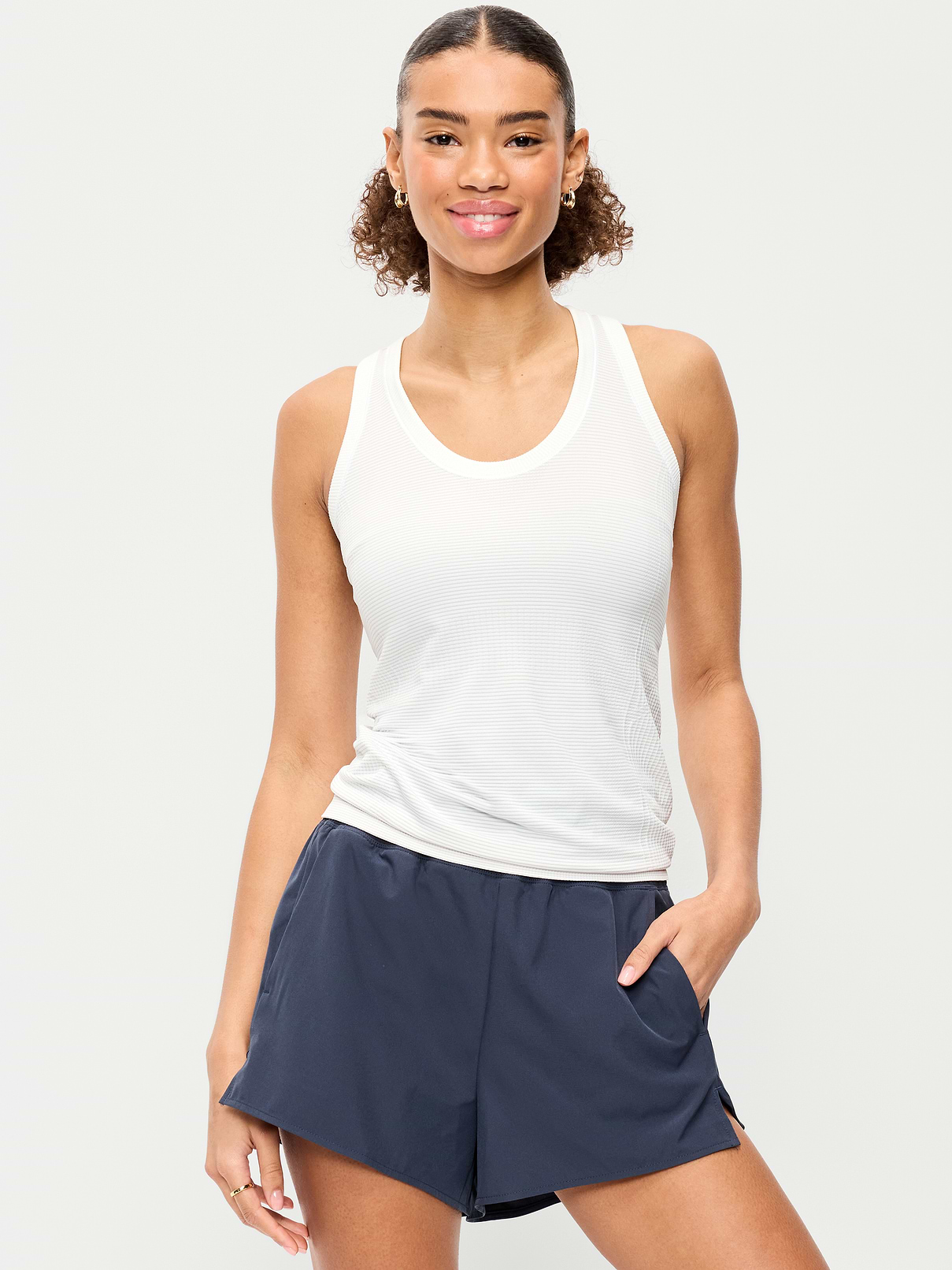 Fluid Seamless Fitted Racerback Tank