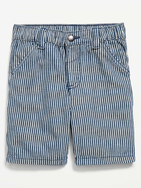 Baggy Baggy Striped Carpenter Jean Shorts for Toddler Boys on clearance at Old Navy — 50% off