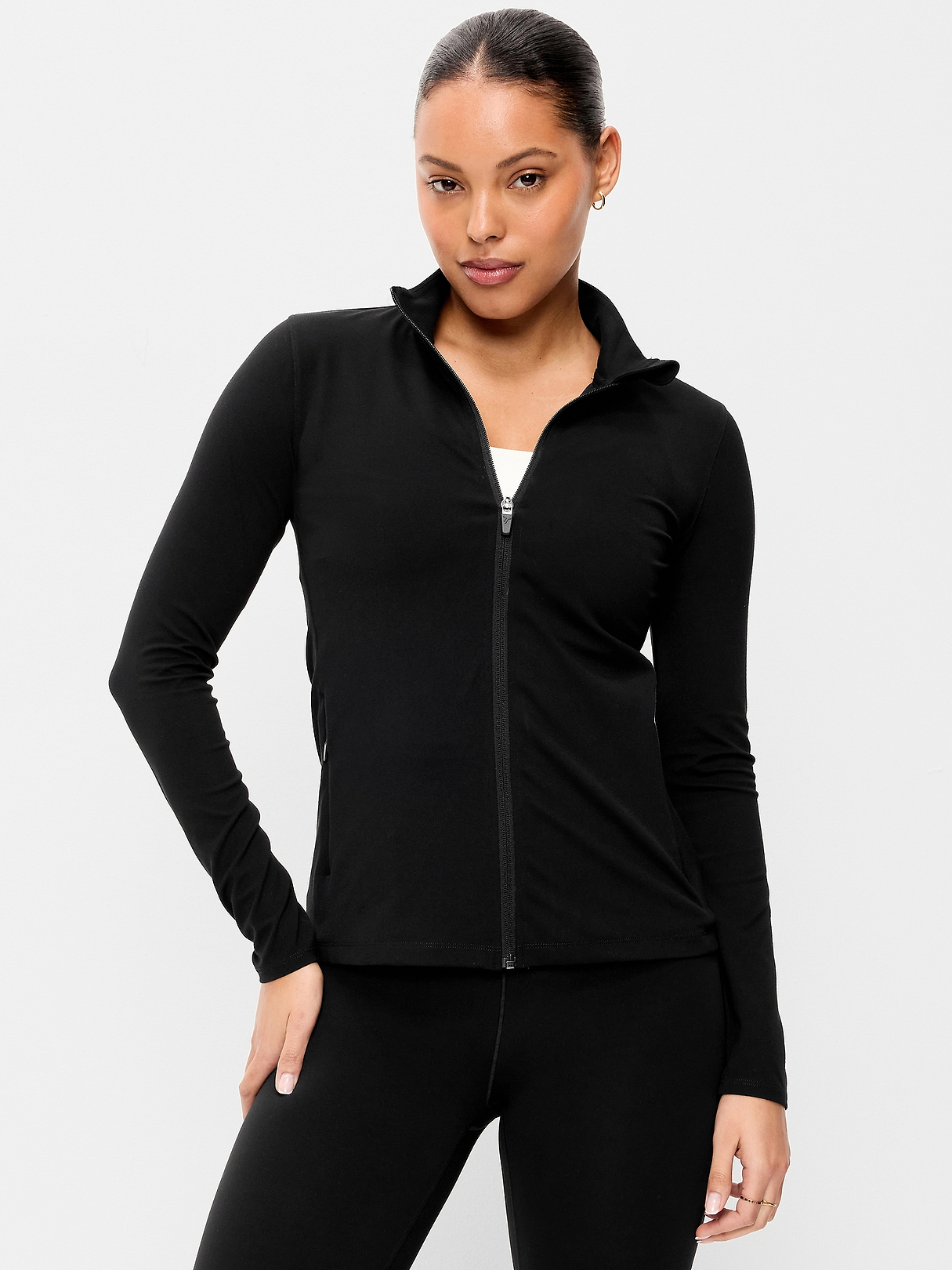 StudioSmooth Full-Zip Jacket | Old Navy