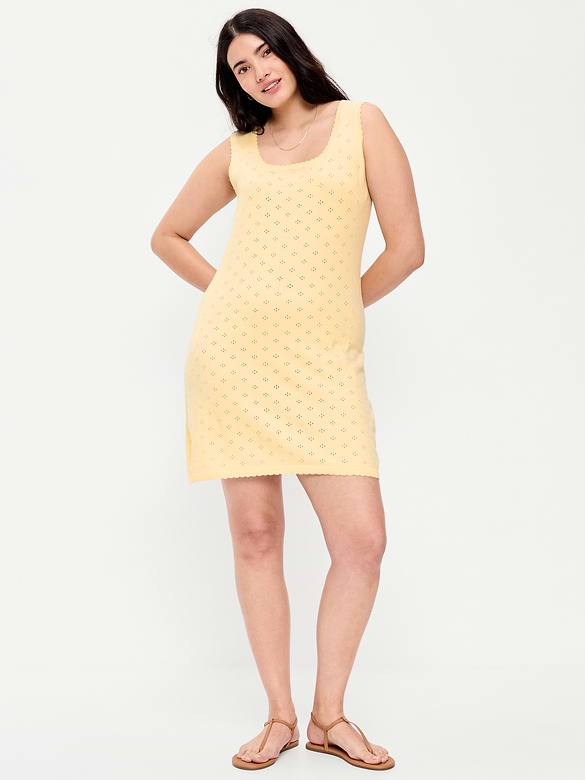 SoSoft Lite Pointelle Sweater Dress