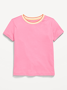 Image number 1 showing, Softest Short-Sleeve T-Shirt for Girls