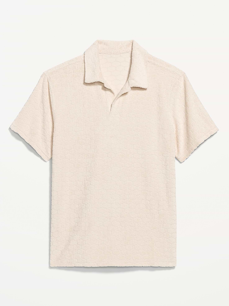 Image number 4 showing, Textured Terry Polo