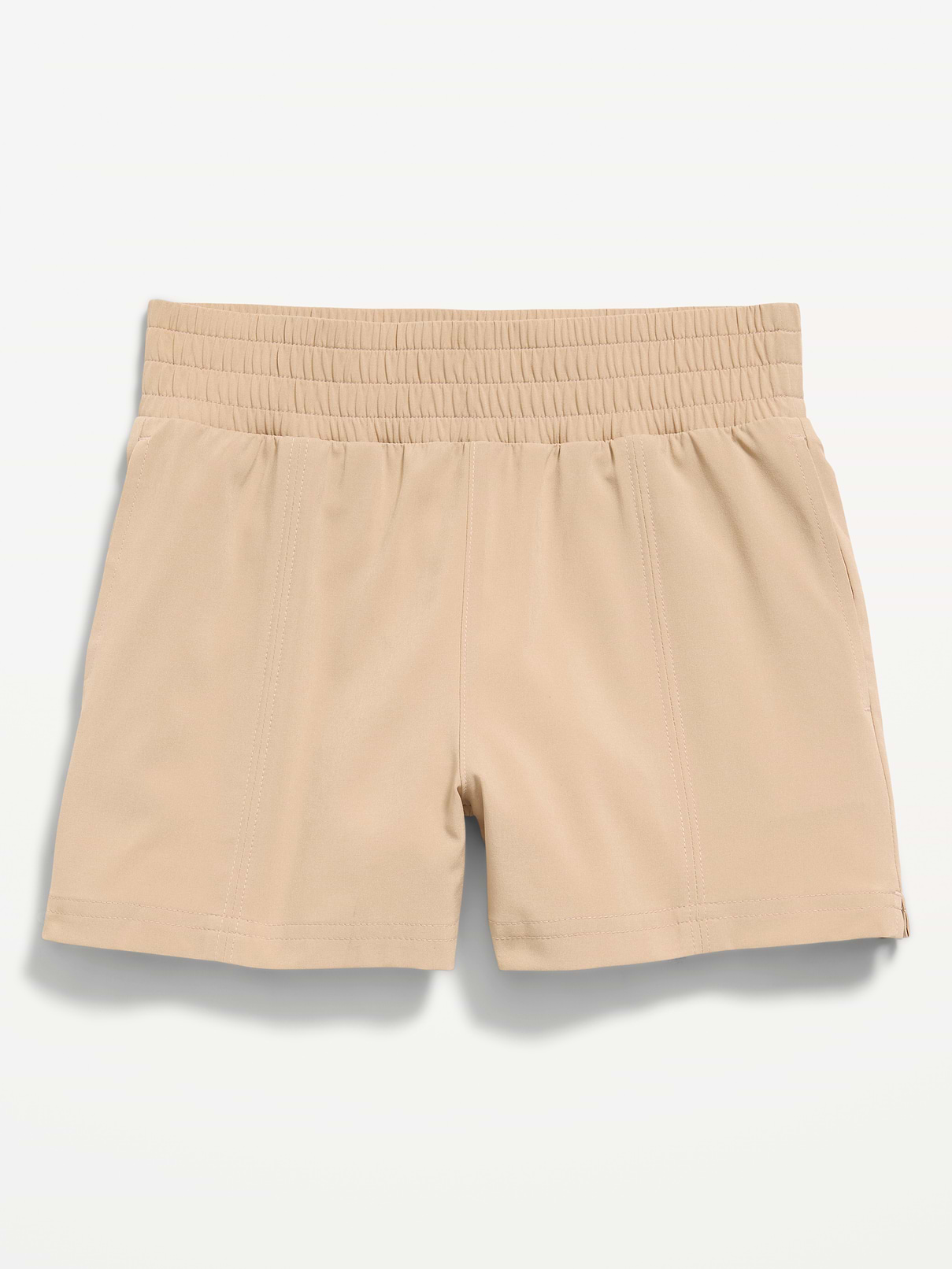 Image number 4 showing, High-Waisted StretchTech Performance Shorts for Girls