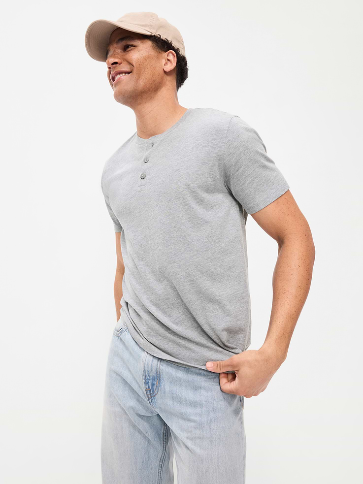 Image number 1 showing, Henley T-Shirt