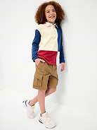 Image number 3 showing, Knee Length Baggy Ripstop Cargo Shorts for Boys