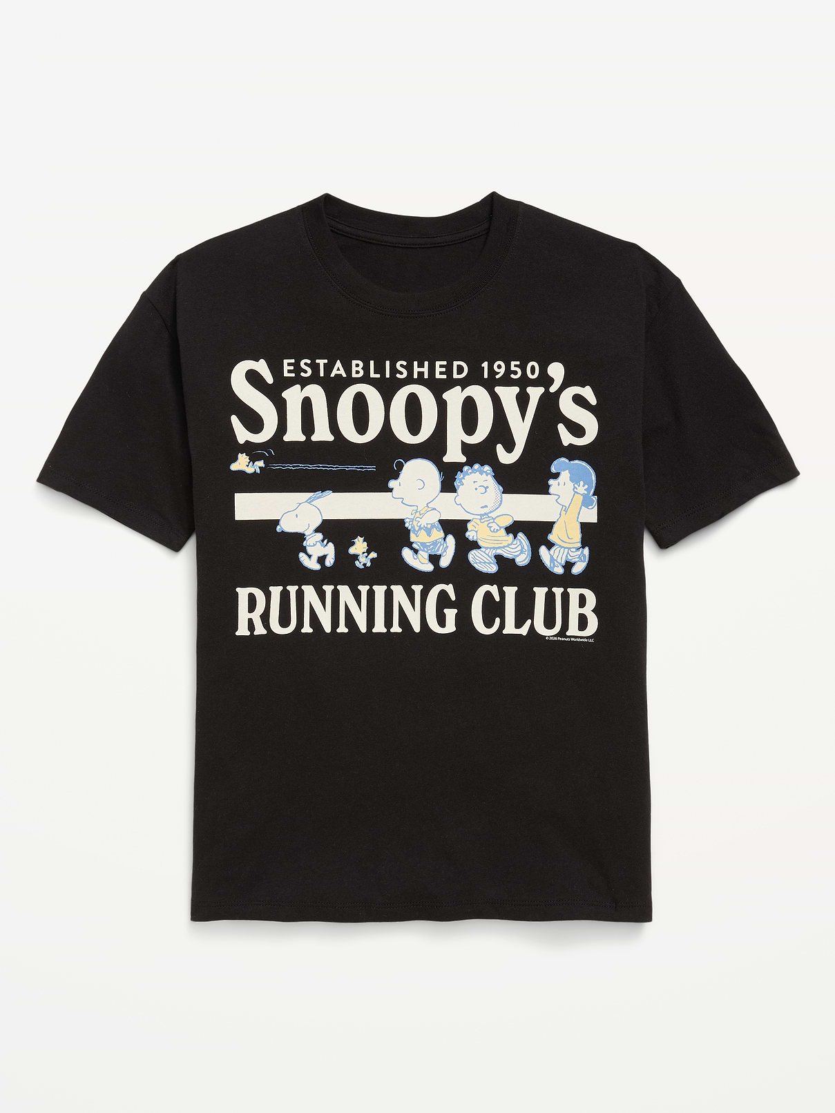Image number 1 showing, Peanuts™ Snoopy Oversized Graphic T-Shirt for Girls