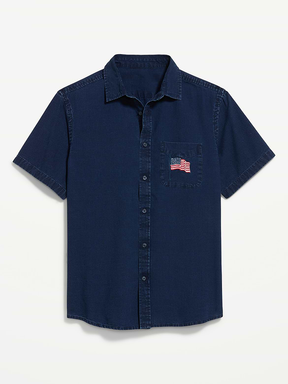 Classic Fit Everyday Denim Shirt