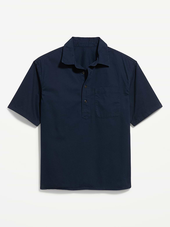 Loose Popover Work Shirt