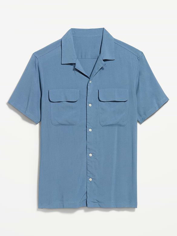 Chemise de vacances à manches courtes