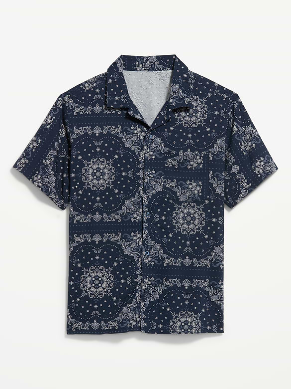 Short-Sleeve Camp Shirt
