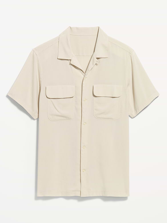 Chemise de vacances à manches courtes