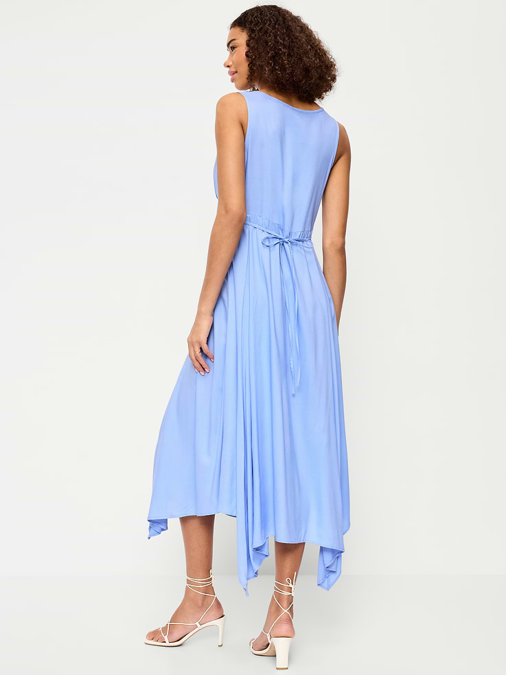 Image number 2 showing, Handkerchief Hem Midi Dress