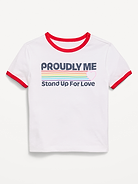 Image number 1 showing, Short-Sleeve Unisex Graphic T-Shirt for Toddler
