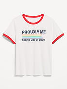 L'image numéro 1 présente T-shirt à imprimé de la Fierté
