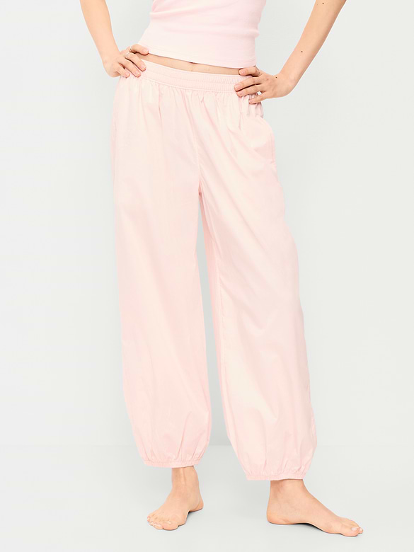 Lightweight Pull-On Parachute Pants