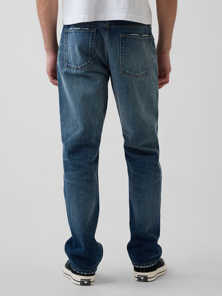 Image number 4 showing, Relaxed Straight Jeans