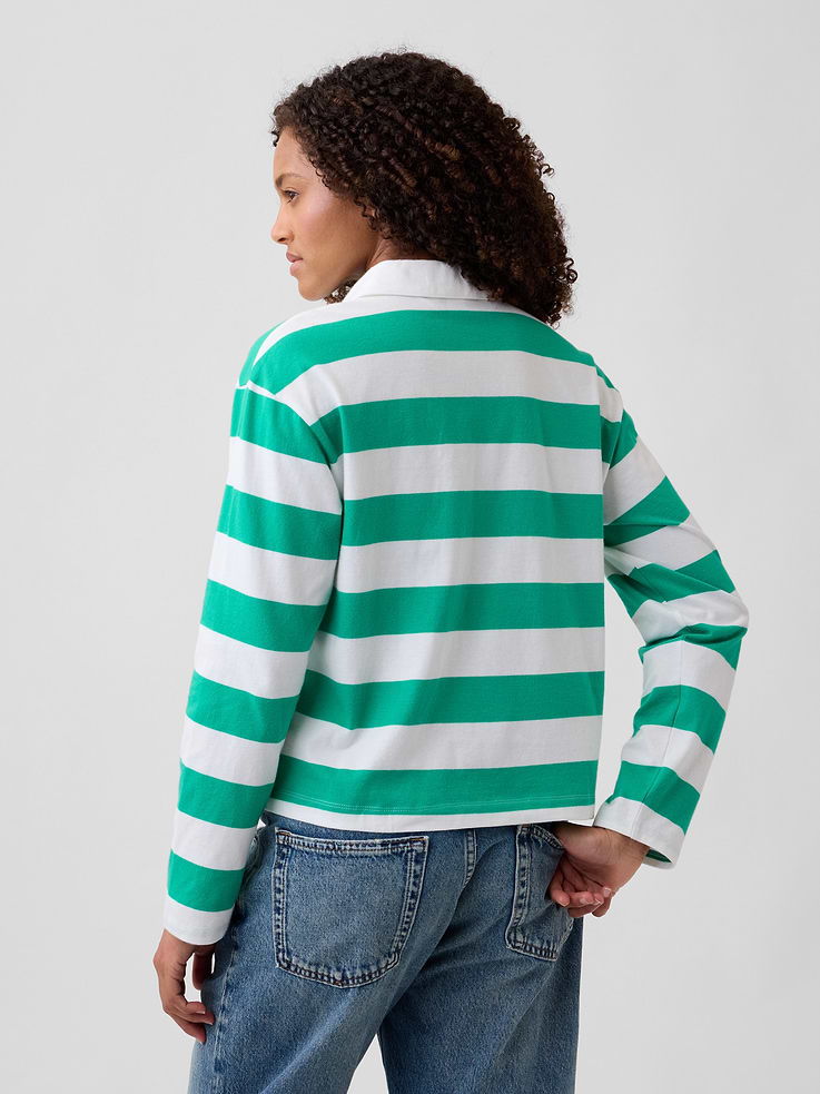 Image number 2 showing, Relaxed Rugby Polo Shirt