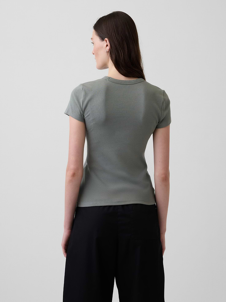 Image number 3 showing, Modern Crewneck T-Shirt