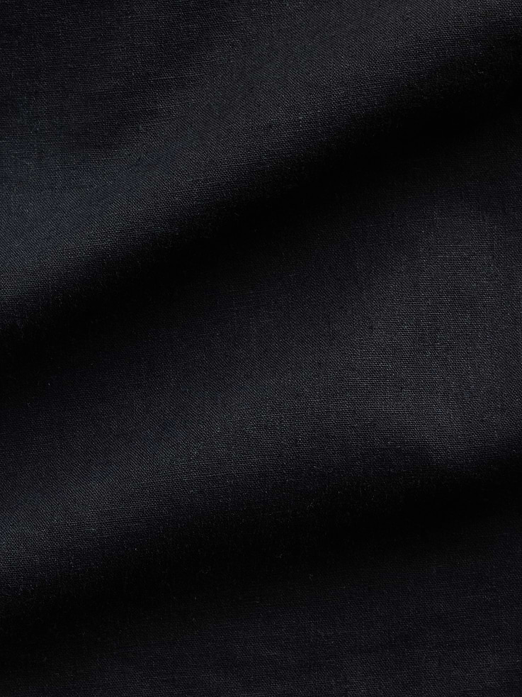 Image number 4 showing, Linen-Blend Crop Shell Tank Top