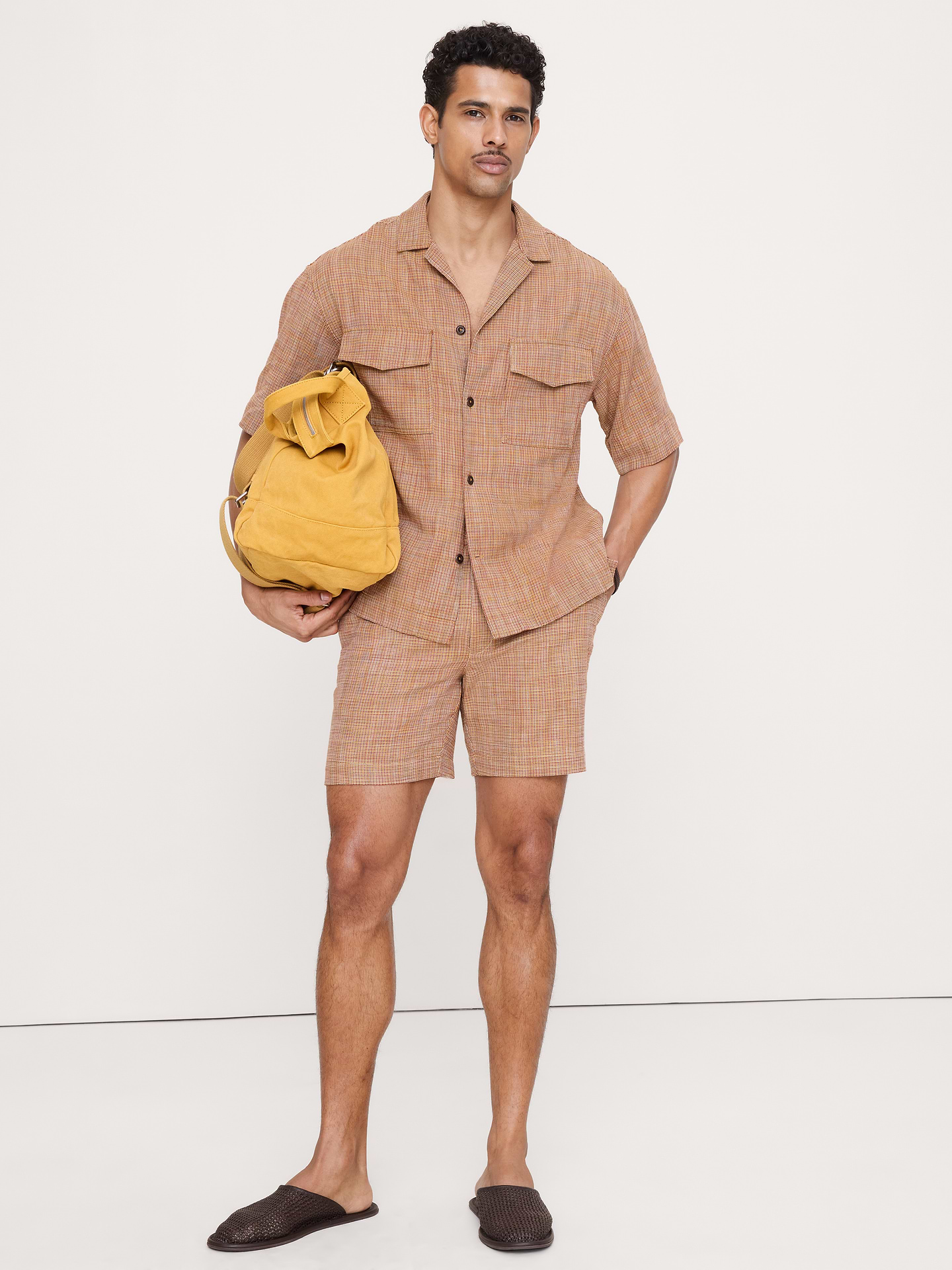 Image number 1 showing, Relaxed-Fit Cotton Resort Shirt