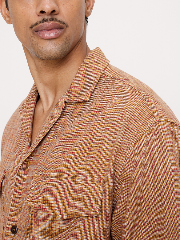 Relaxed-Fit Cotton Resort Shirt
