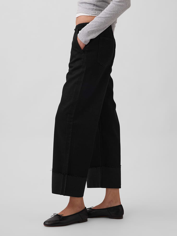 Image number 3 showing, Low Rise UltraSoft Easy '90s Loose Crop Jeans