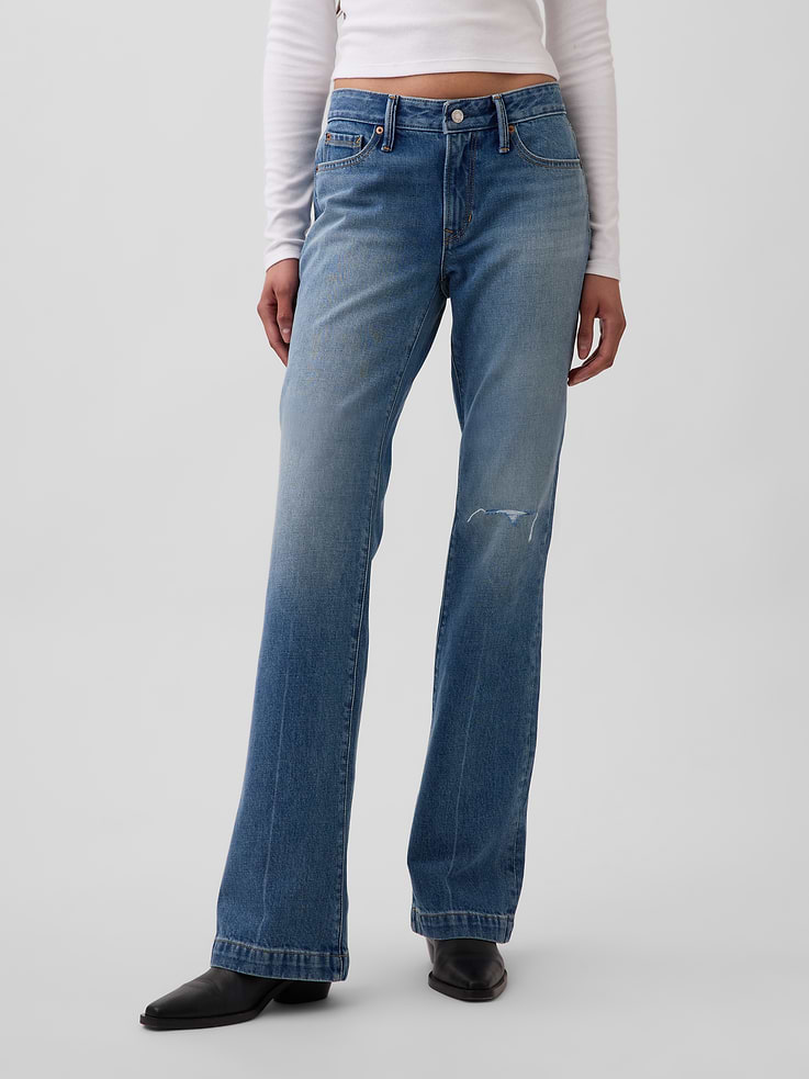 Image number 2 showing, Low Rise Rigid Long & Lean Jeans