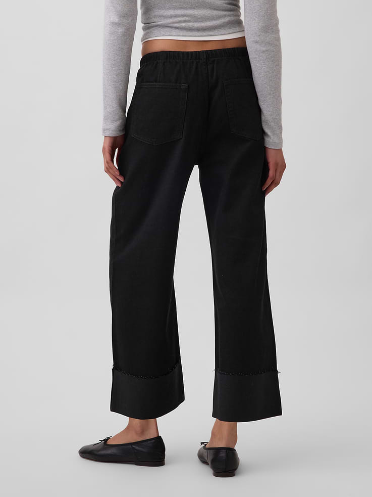 Image number 4 showing, Low Rise UltraSoft Easy '90s Loose Crop Jeans