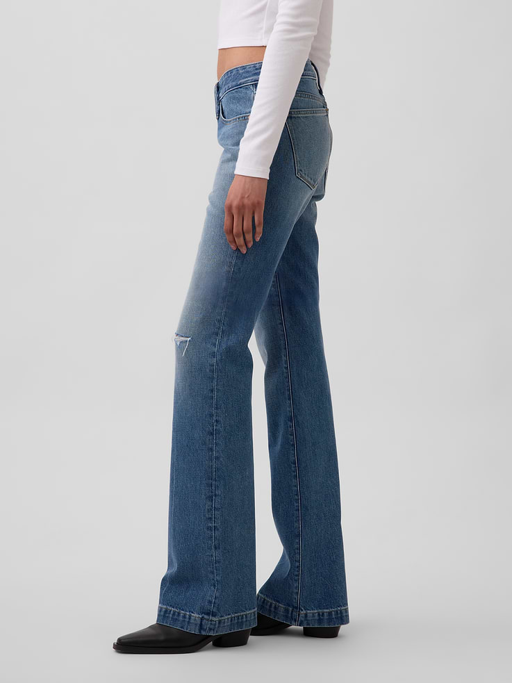 Image number 3 showing, Low Rise Rigid Long & Lean Jeans