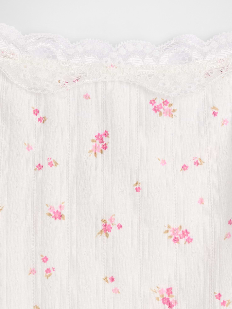 Image 3 of 3, Kids Pointelle Cami