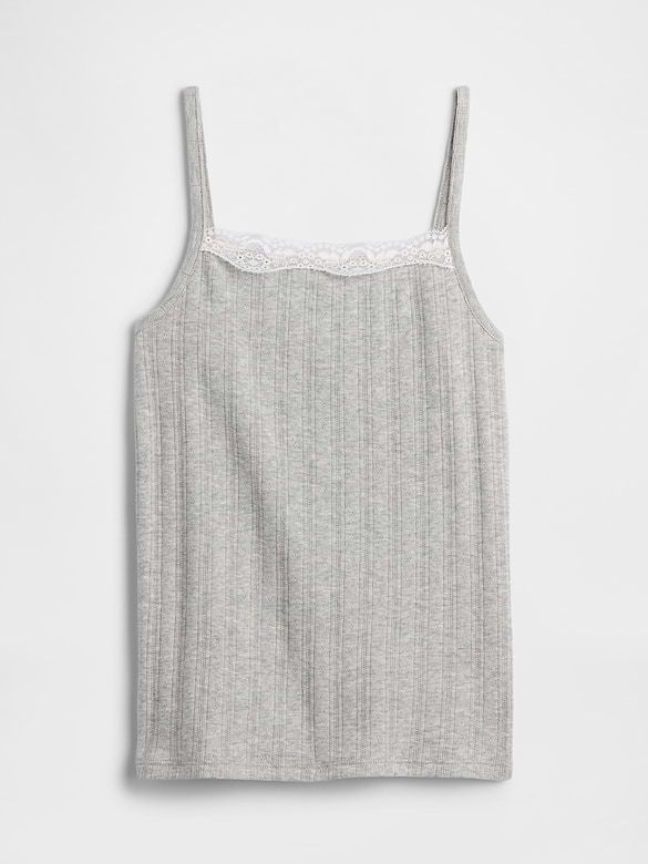 Kids Pointelle Cami