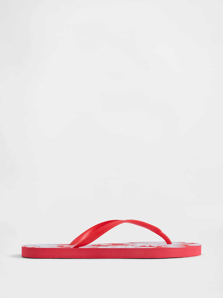 Image number 1 showing, Print EVA Flip Flops